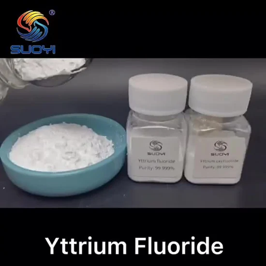 Oxifluoreto de ítrio esférico Suoyi Yof Yf3 Y2o3 para revestimento por pulverização térmica em pó de plasma